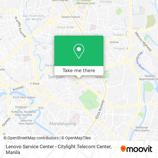 Lenovo Service Center - Citylight Telecom Center map