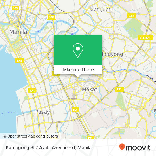 Kamagong St / Ayala Avenue Ext map
