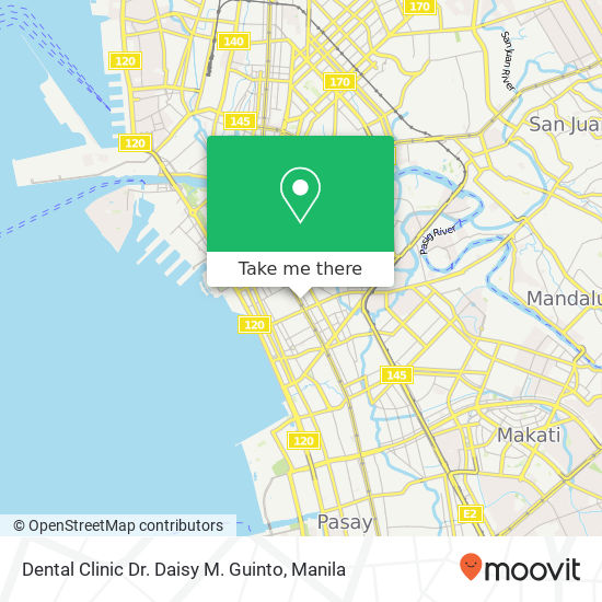 Dental Clinic Dr. Daisy M. Guinto map