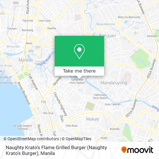 Naughty Krato's Flame Grilled Burger (Naughty Krato's Burger) map