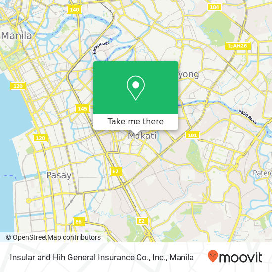 Insular and Hih General Insurance Co., Inc. map
