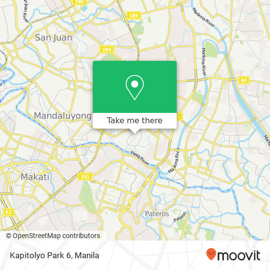 Kapitolyo Park 6 map
