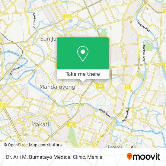 Dr. Arli M. Bumatayo Medical Clinic map