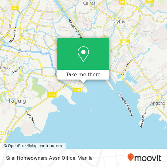 Silai Homeowners Assn Office map