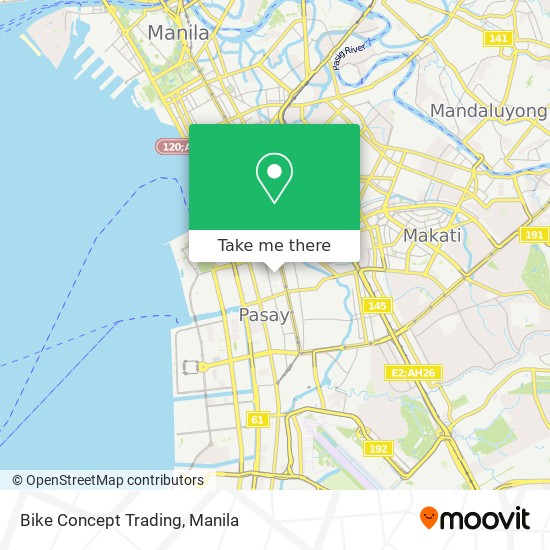 Bike Concept Trading map