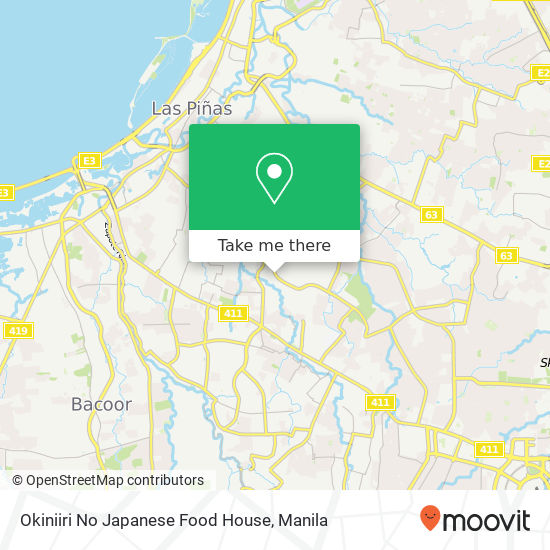 Okiniiri No Japanese Food House map