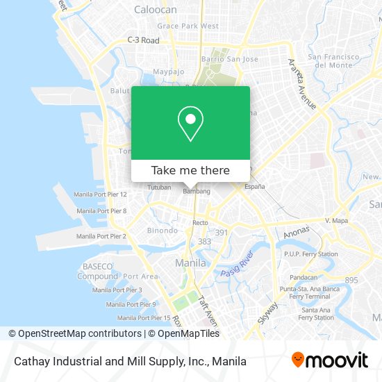 Cathay Industrial and Mill Supply, Inc. map