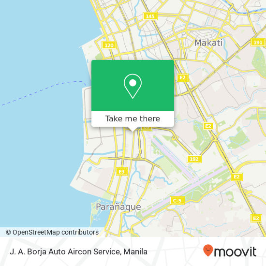 J. A. Borja Auto Aircon Service map