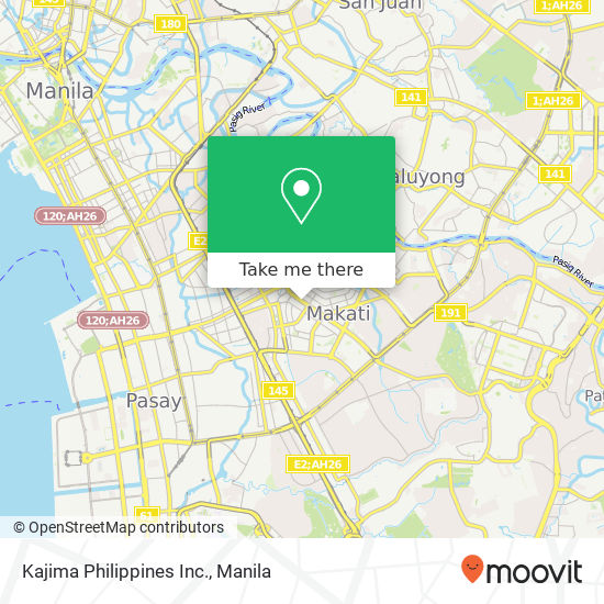 Kajima Philippines Inc. map