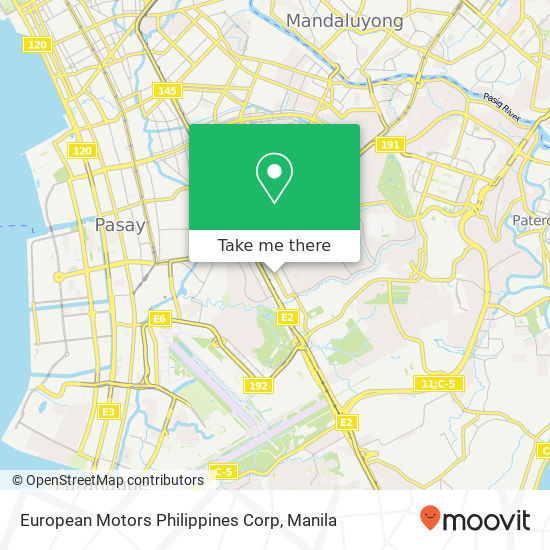 European Motors Philippines Corp map