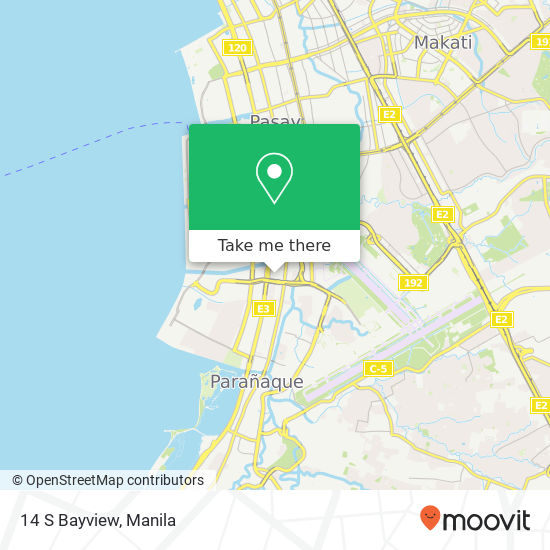 14 S Bayview map
