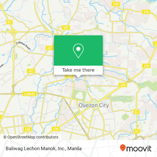 Baliwag Lechon Manok, Inc. map