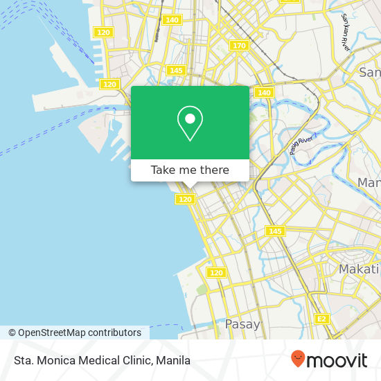 Sta. Monica Medical Clinic map