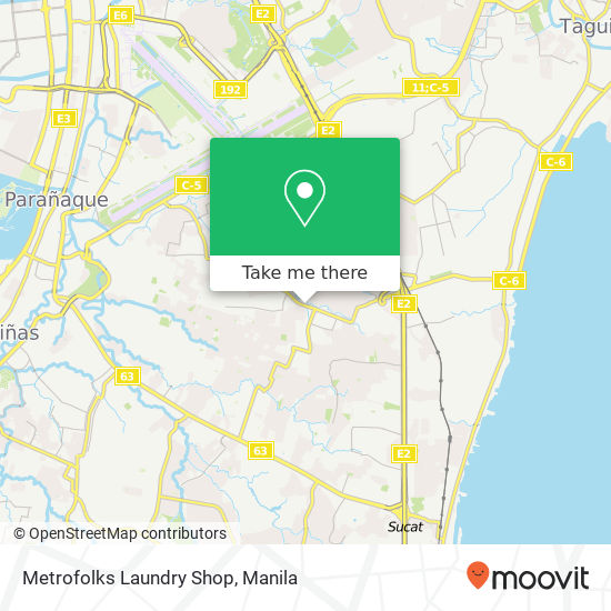 Metrofolks Laundry Shop map