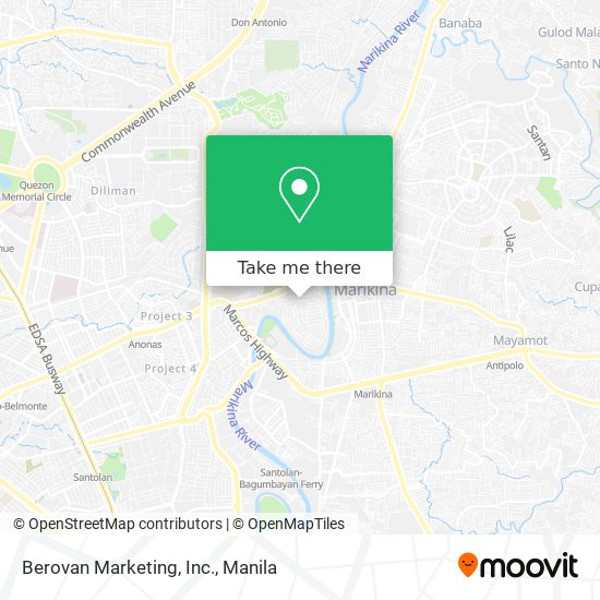 Berovan Marketing, Inc. map