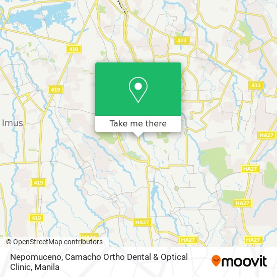 Nepomuceno, Camacho Ortho Dental & Optical Clinic map