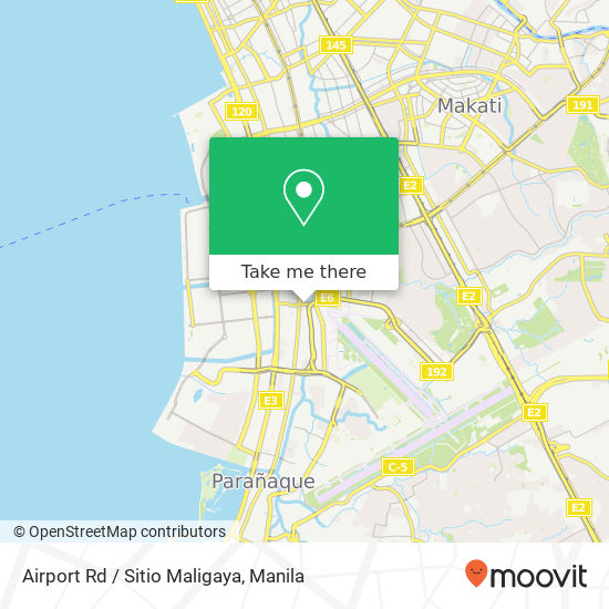 Airport Rd / Sitio Maligaya map
