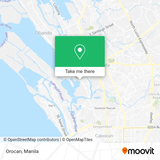 Orocan map