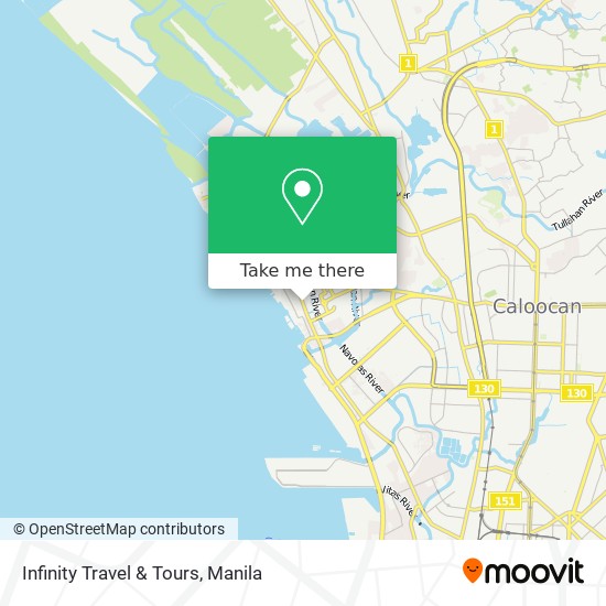 Infinity Travel & Tours map