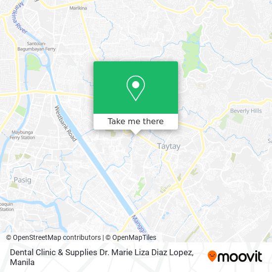 Dental Clinic & Supplies Dr. Marie Liza Diaz Lopez map