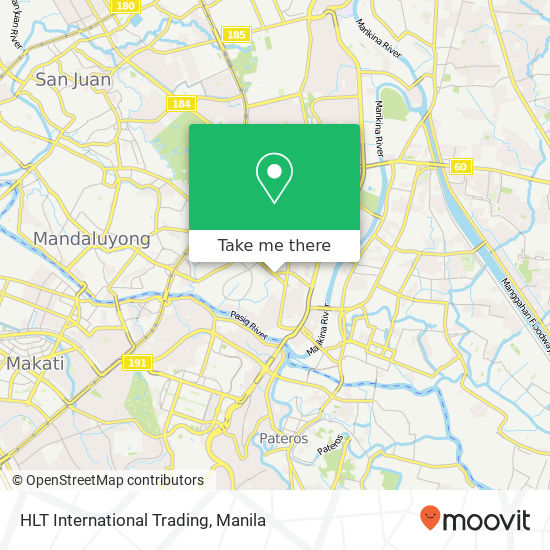 HLT International Trading map