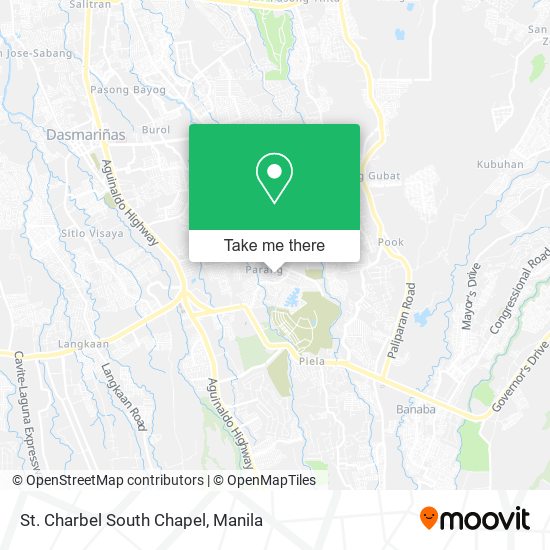 St. Charbel South Chapel map