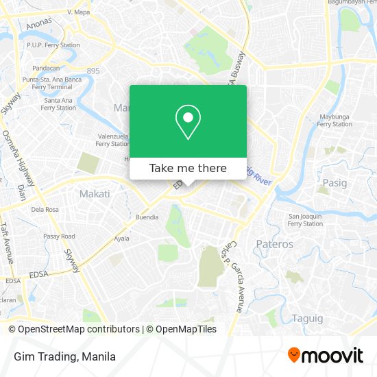 Gim Trading map