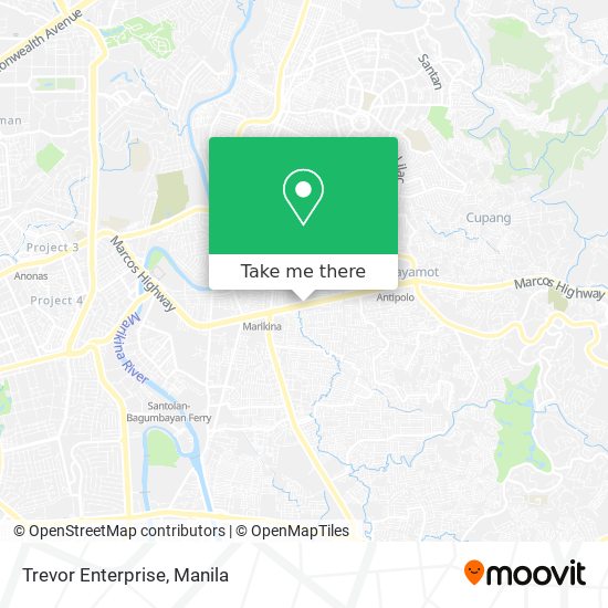 Trevor Enterprise map