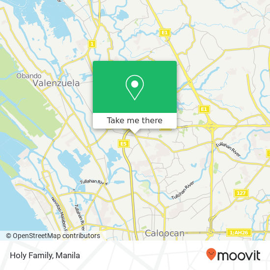 Holy Family map