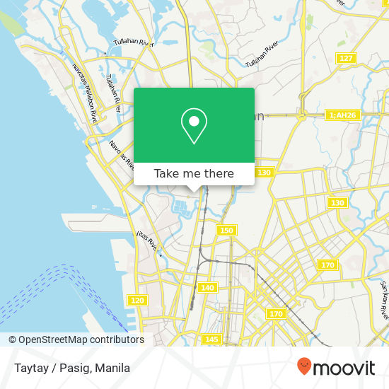 Taytay / Pasig map