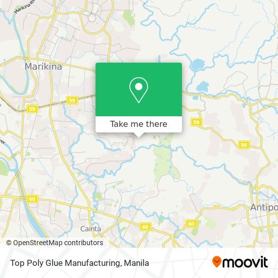 Top Poly Glue Manufacturing map
