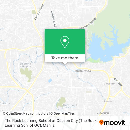 The Rock Learning School of Quezon City (The Rock Learning Sch. of QC) map
