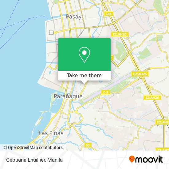 Cebuana Lhuillier map