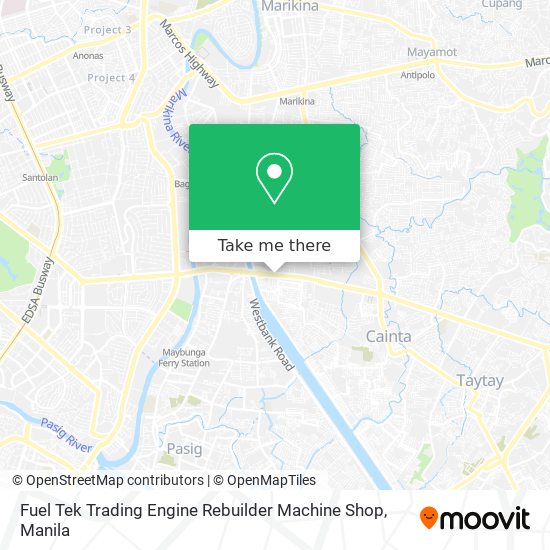 Fuel Tek Trading Engine Rebuilder Machine Shop map