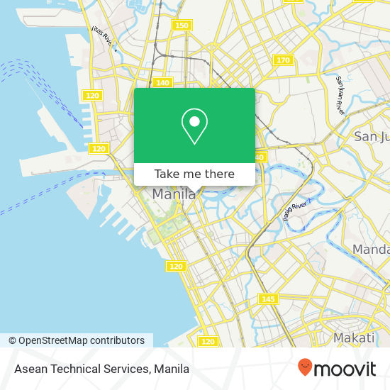 Asean Technical Services map