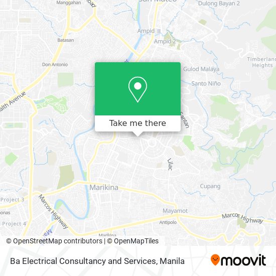 Ba Electrical Consultancy and Services map