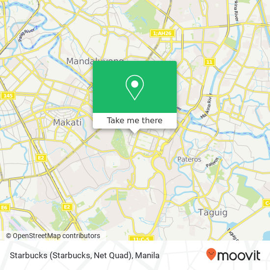Starbucks (Starbucks, Net Quad) map
