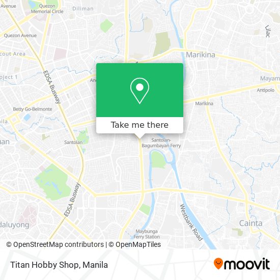 Titan Hobby Shop map