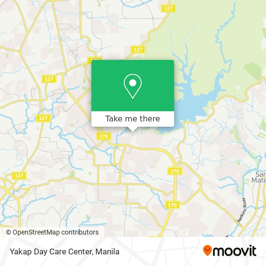 Yakap Day Care Center map