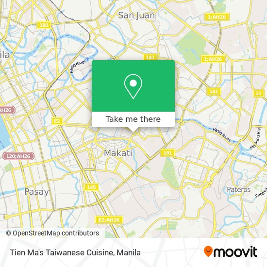 Tien Ma's Taiwanese Cuisine map