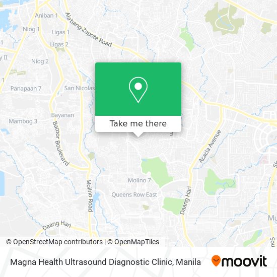 Magna Health Ultrasound Diagnostic Clinic map