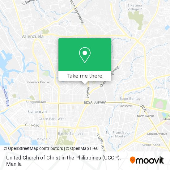 United Church of Christ in the Philippines (UCCP) map