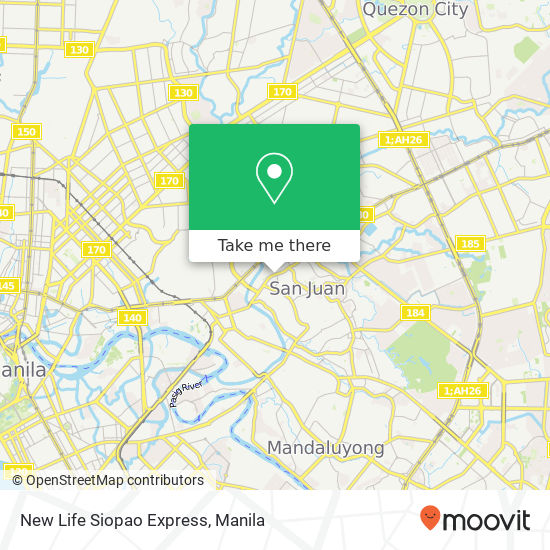New Life Siopao Express map
