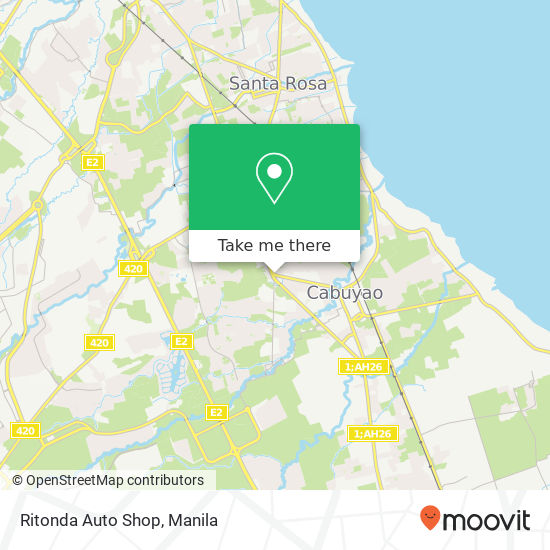 Ritonda Auto Shop map