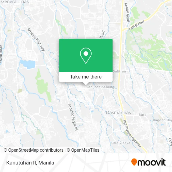 Kanutuhan II map