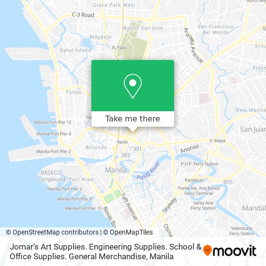 Jomar's Art Supplies. Engineering Supplies. School & Office Supplies. General Merchandise map