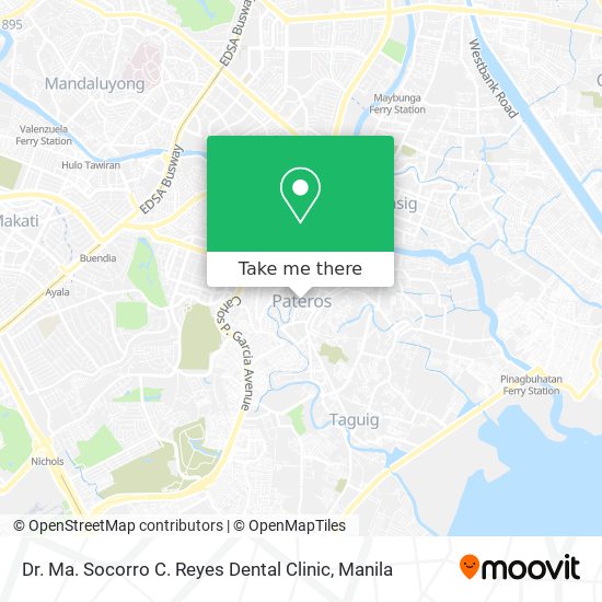 Dr. Ma. Socorro C. Reyes Dental Clinic map