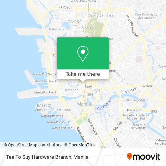 Tee To Suy Hardware Branch map