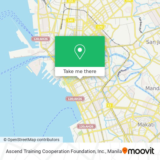 Ascend Training Cooperation Foundation, Inc. map