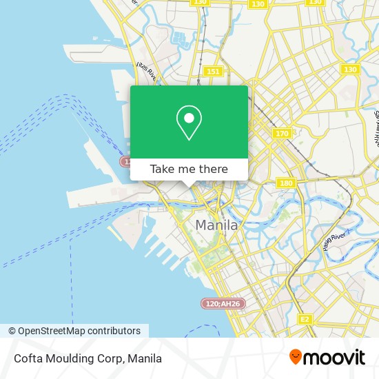 Cofta Moulding Corp map